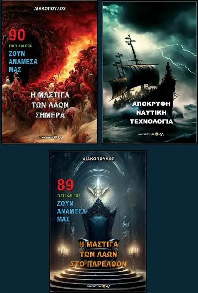 Η Μάστιγα των λαών. Πακέτο Βιβλίων του Δημοσθένη Λιακόπουλου